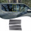 Car Center Pillar Posts Trim Honeycomb Panel Exterior Accessories 4