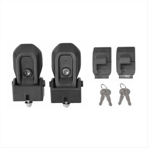 1 conjunto de kit de trava de capô de carro com chave de trava para