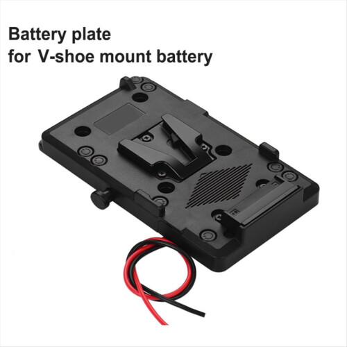 Πλάκα προσαρμογέα μπαταρίας V-Mount με έξοδο D-Tap για φωτογραφικές μηχανές DSLR 2