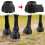 Μπότες Horse Bell Protect, Μπότες Φροντίδας Αλόγου με Διπλό Κλείδωμα, L 2
