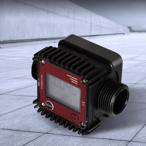 K24 Digital Gear Flow Meter Electronic Gear Flow Meter Fuel Liquid 2