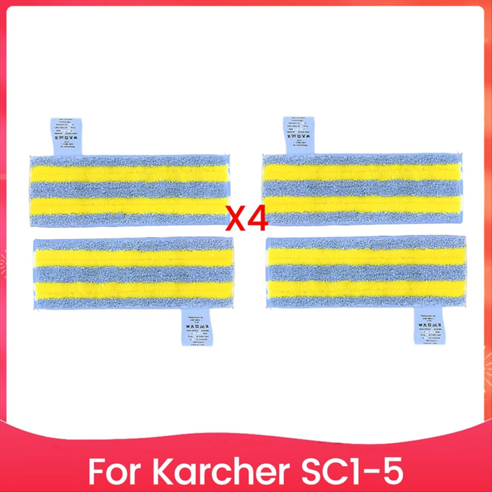 4PCS Steam Microfiber Mop Cloths for SC1 SC2 SC3 SC4 SC5-image-OPC-PH9CMM6-NEW