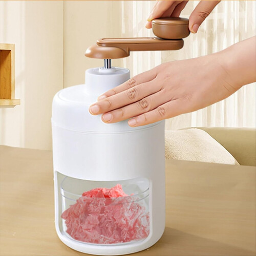 Home Manual Shaved Ice Machine Hausgemachter Hagel-Eisbrecher Quick Ice 2
