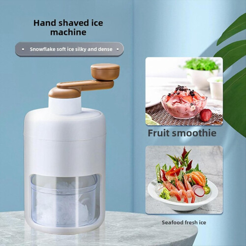 Home Manual Shaved Ice Machine Hausgemachter Hagel-Eisbrecher Quick Ice 1