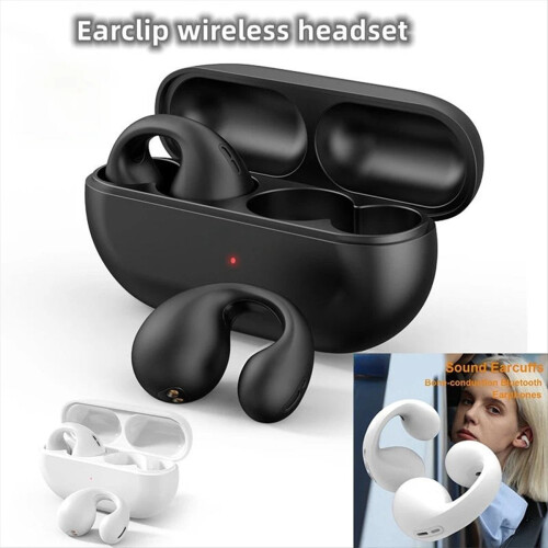Cuffie da gioco a conduzione ossea wireless Bluetooth 5.3, A 1