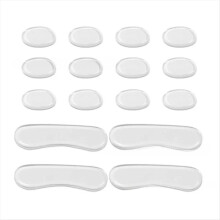 Set van 16 drumdempers, voor heldere drumklanken met zachte pads