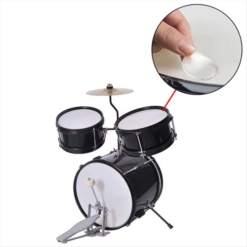 16pcs Drum Dampeners Set,Achieve Clear Drum Tones with Soft Pads 2