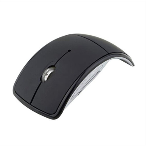 Arc 2.4G Wireless Folding Mouse Schnurlose Mäuse USB Faltbar Schwarz