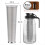 Cold Brew Kaffeefilter für 64 oz MasonJar Glaskrug – feines Netz 5