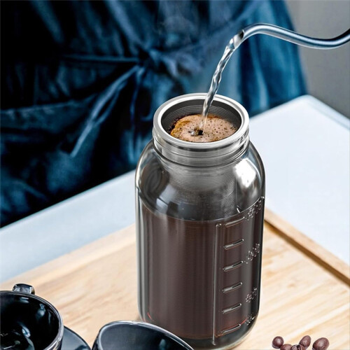 Cold Brew Coffee Filter for 32OZ Glass MasonJar Pitcher - Fine Mesh 1