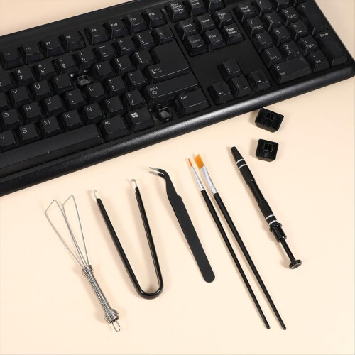Kit de ferramentas para remoção de teclado, extrator de teclas, extrator de interruptor 1