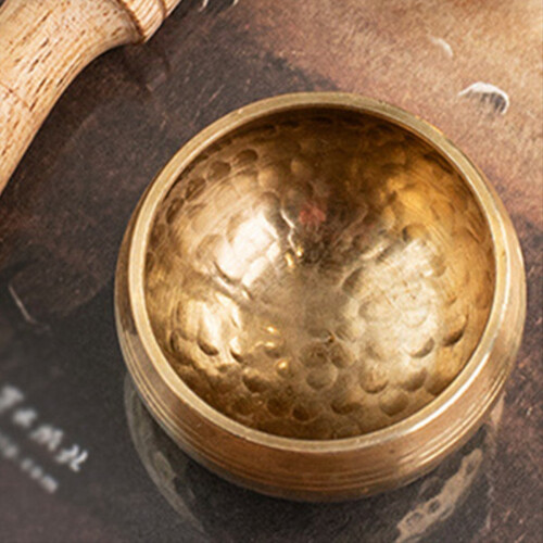 Μίνι Σετ Θιβετιανού Μπολ Τραγουδιού 4εκ. Χειροποίητο Μεταλλικό Μπολ Ήχου 1
