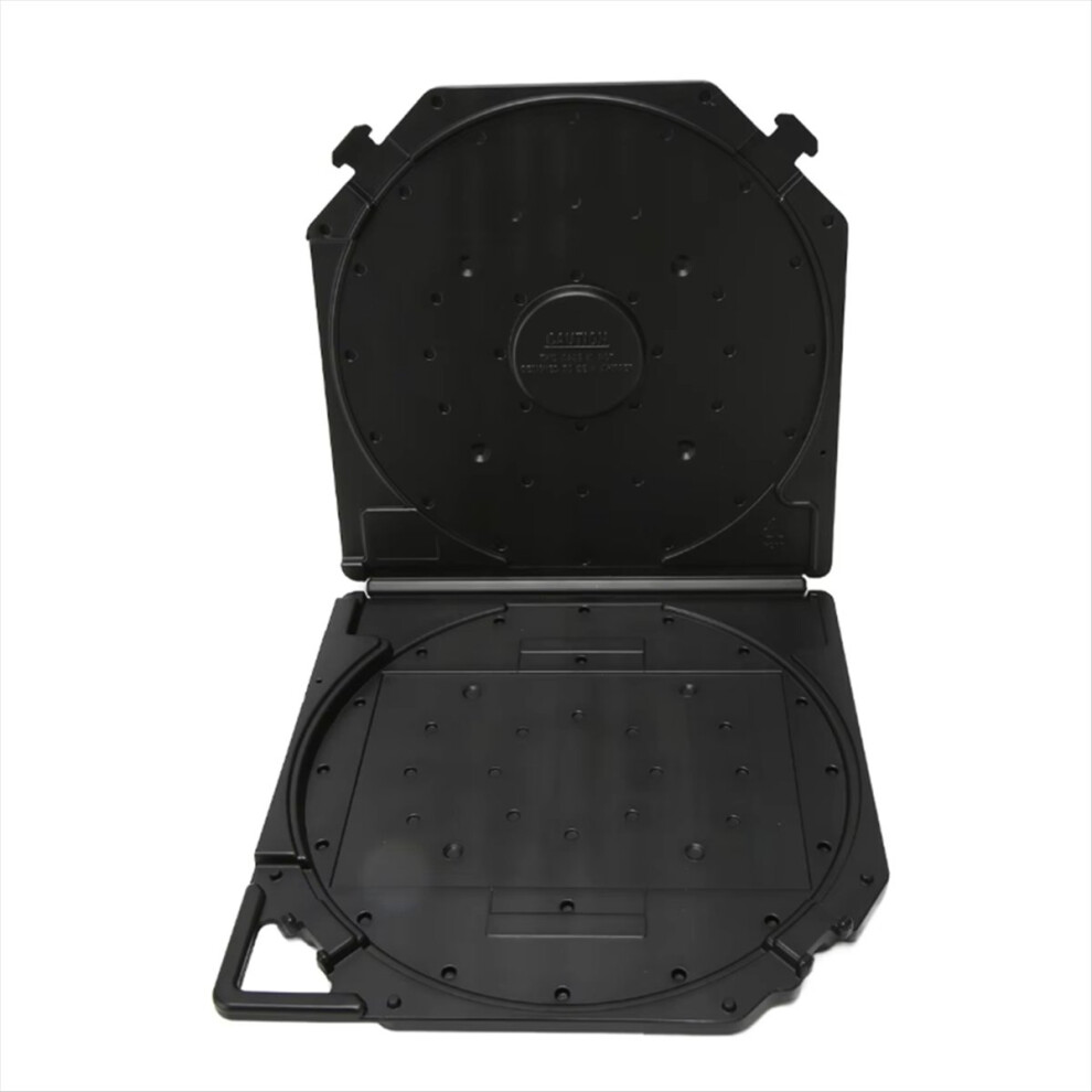 10 Inch Empty Tape Reel Storage Box For Sound Tapes Black 4851329463870