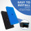 2 Sets Ersatz-Teichfilterpads 3