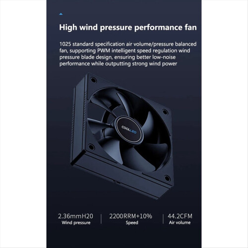 B40S DIG ARGB 4 Heat Pipes CPU Cooler Intelligent Temperature 2