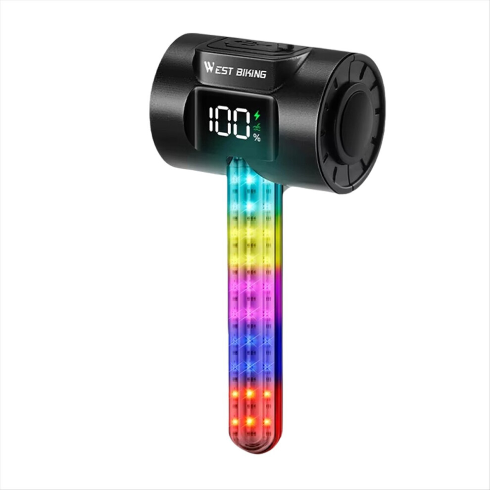 Bike Tail Light IPX4 Rechargeable Colorful Light