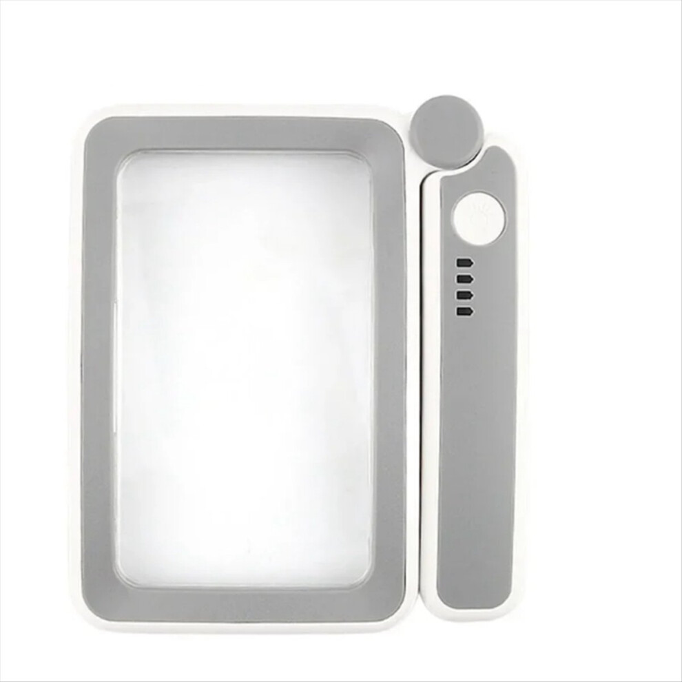 Reading Magnifying Glass, Rechargeable Handheld Illuminated Magnifier 4851529670689