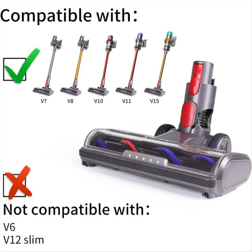 Bürstenersatz für V7 V8 V10 V11 V15 Bodendüse 2