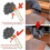 3 Pack of Obsidian Stonecarving Tools, Napping Tools 2