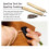Obsidian Crafting FlintKnapping Tool,Stone Age Toolkit, C 3