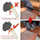 Obsidian Crafting FlintKnapping Tool,Stone Age Toolkit, B 4