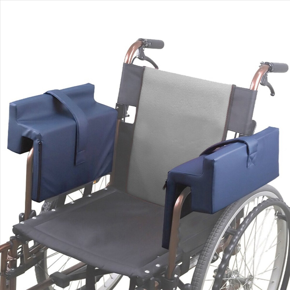Markenlos Wheelchair Arm Rest Cushion With Arm Trough Arm Strap