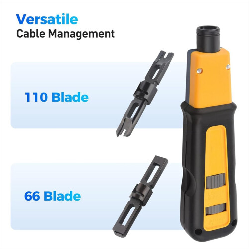 Cable Matters Punch Down Tool met 110 66-blad 2