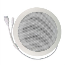 Sistema di diffusione sonora IP di rete da 10 W, altoparlante da soffitto in ABS