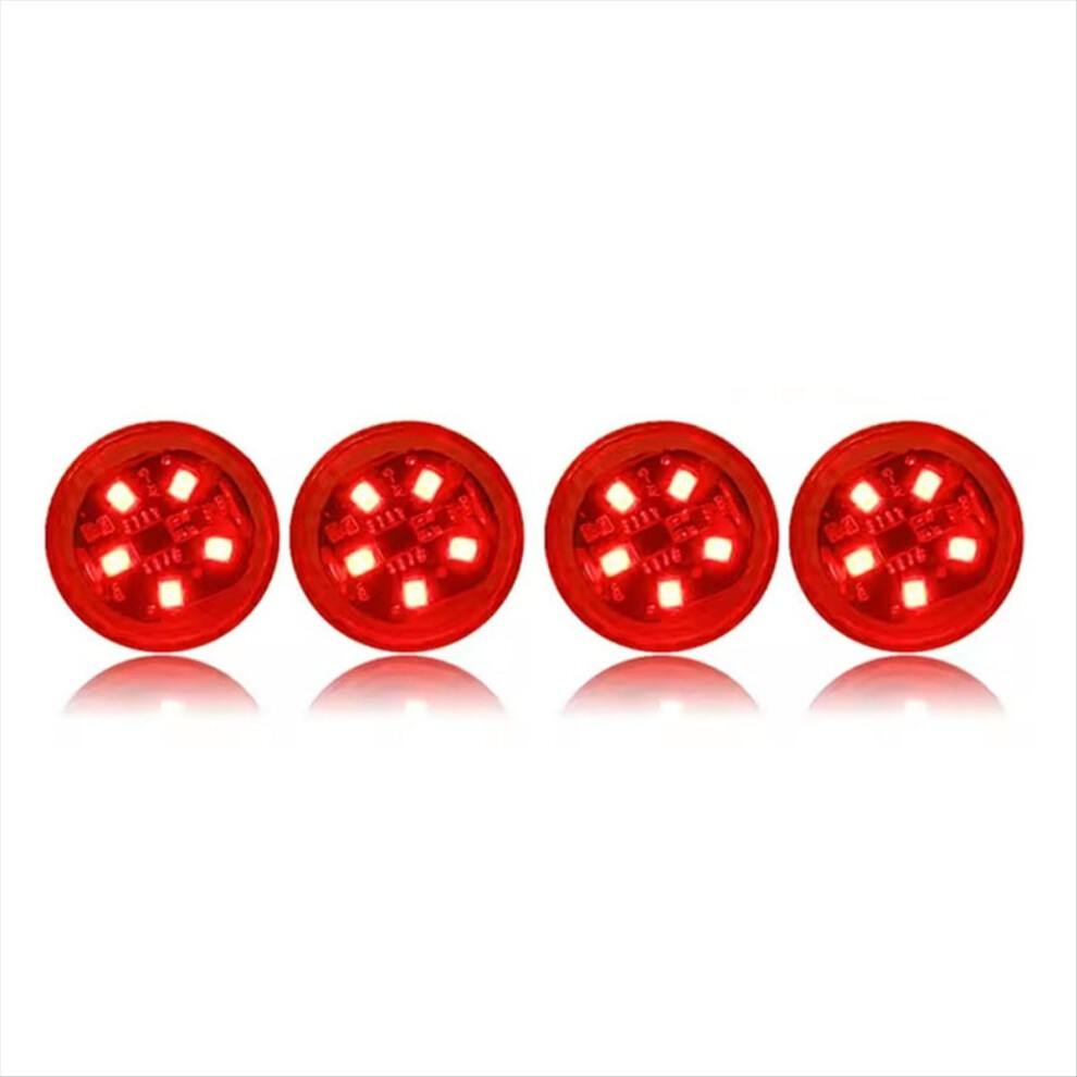 4Pcs Car Opening Door Safety Warning Led Anti-Collision Lamp Light 4851329489122