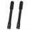 2pcs Wheelchair Brake Handle Extensions Black 1