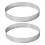 2PCS Tart Rings 8 Inch Round Perforated Cake Ring 2