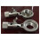 Silver Metal Mic Clip Microphone Shock Mount Bracket Simple Mic Stand 3