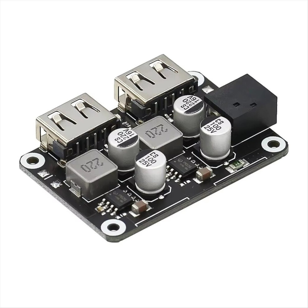 Dual Usb Fast Quick Car Charger Charging Buck Module Input 6V-30V B 4851329487319
