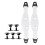 Hole Shoes Heel Strap Adjustable Beach Slippers Sandals-White 1