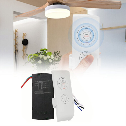 Universal Ceiling Fan Remote Control Kit, Ceiling Fan Light Timing 2