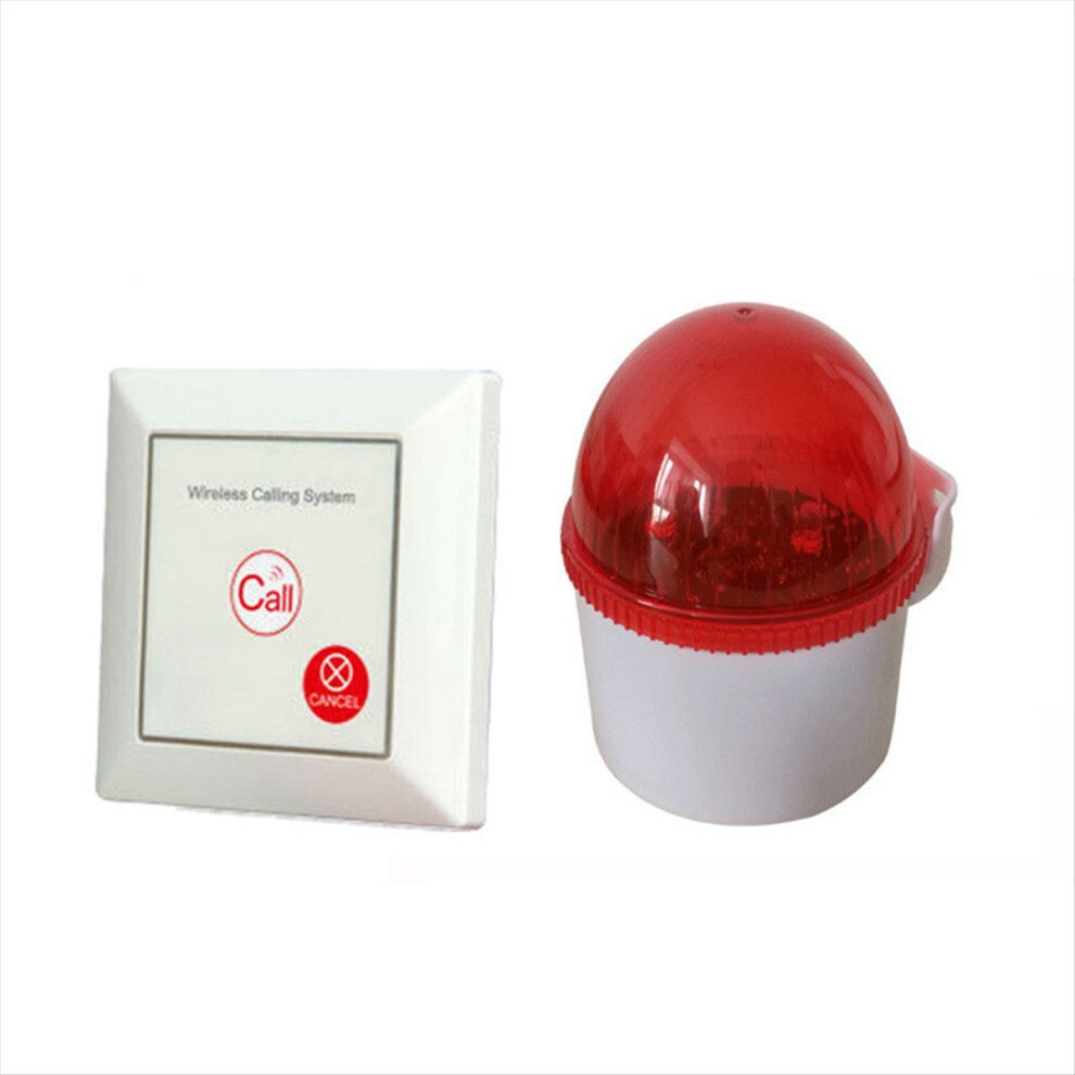 Markenlos Caregiver Pager Alarm Sos Button Wireless Call Siren Alarm