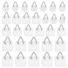 30 Pack Adhesive Picture Hanger Picture Hanging Hooks