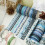 18 τεμάχια Washitape Είδη Scrapbooking Ημερολόγιο Washitape Φθινόπωρο 6