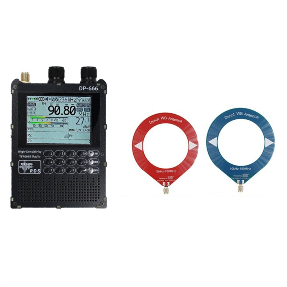 Radio 2.8Inch Ips Touch Screen High Sensitivity Receiver With Antenna 4851329497196
