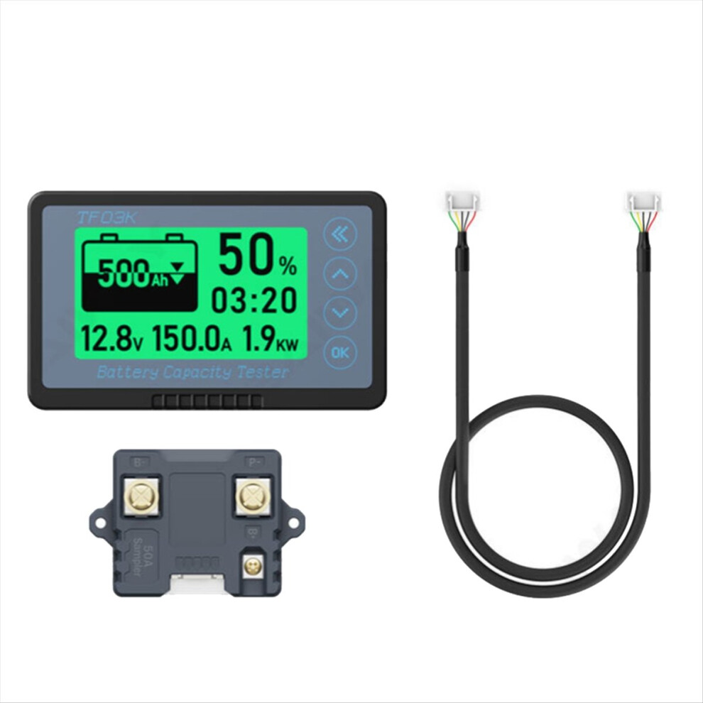 50A Tf03kh Digital Voltmeter Meter Battery Capacity Indicator 4851329497783