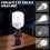 LED Work Light for 12V Li-Ion Battery E27 Light Bulb 6