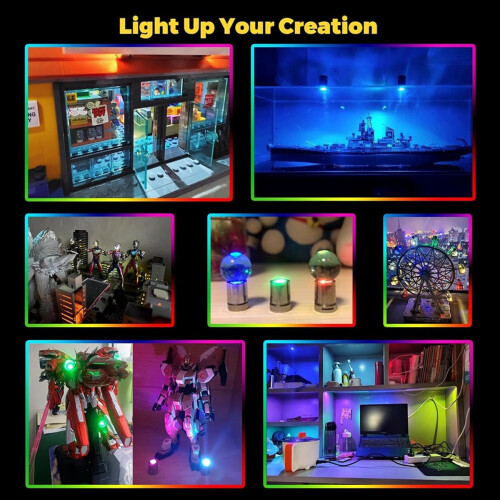 LED Wireless Miniature Spot Light for Jewelry Showcase Display 2