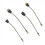 16Pcs M8 Steam Cleaner Brush Head Steamer Replacement Attachments 5