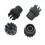 16Pcs M8 Steam Cleaner Brush Head Steamer Replacement Attachments 6