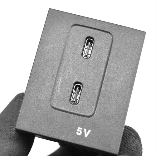 Bagtilslutning af USB-stik TYPE-C-stik USB-hub til W177 2