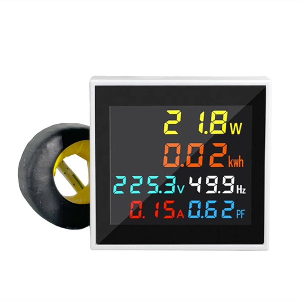 Ac 50-300V Digital Voltmeter Ammeter 100A Wattmeter Frequency Meter 4851329409168
