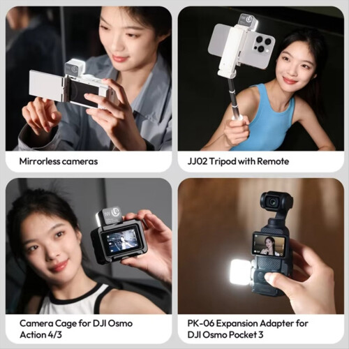 DG01 Cube Light for Fill Light Video Light White 2