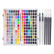 Aquarelverfset, 168 kleuren aquarelverf, schilderset