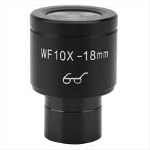 WF10X Weitwinkelokular 18 mm Sichtfeld Hoher Augenpunkt 23,2 mm