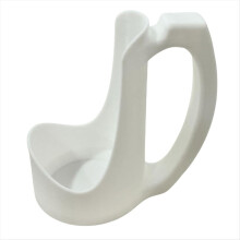 Slanke blikjeshouder met handvat, ergonomische 3D-geprinte drinkgreep, B